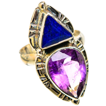 Amethyst Rings handcrafted by Ana Silver Co - RING125407 - Photo 2