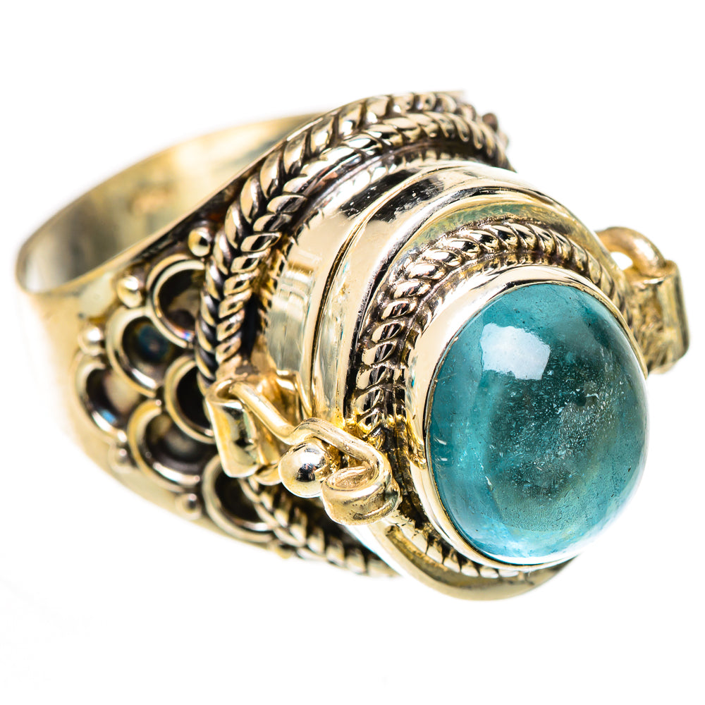 Aquamarine Rings handcrafted by Ana Silver Co - RING125411 - Photo 2