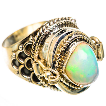 Ethiopian Opal Rings handcrafted by Ana Silver Co - RING125417 - Photo 2