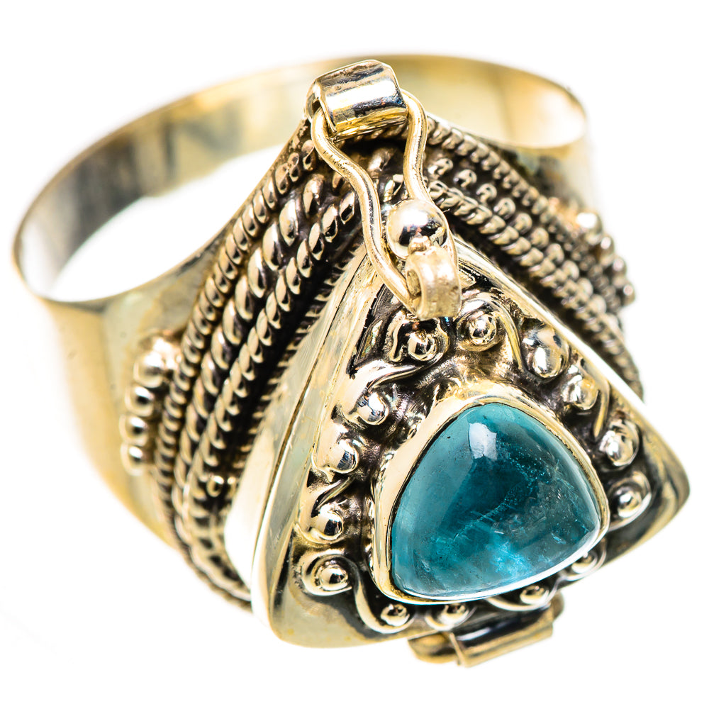 Aquamarine Rings handcrafted by Ana Silver Co - RING125447 - Photo 2