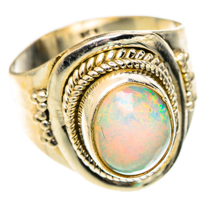 Ethiopian Opal Rings handcrafted by Ana Silver Co - RING125451 - Photo 2