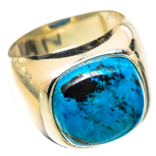 Shattuckite Rings handcrafted by Ana Silver Co - RING125462 - Photo 2