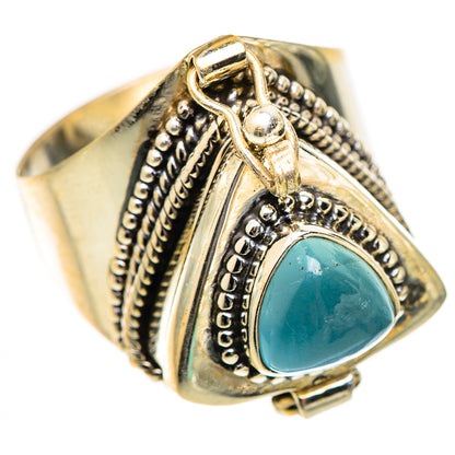 Sterling silver aquamarine ring with teardrop stone and textured wrap band
