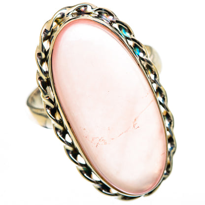 Rose Quartz Rings handcrafted by Ana Silver Co - RING125478 - Photo 2