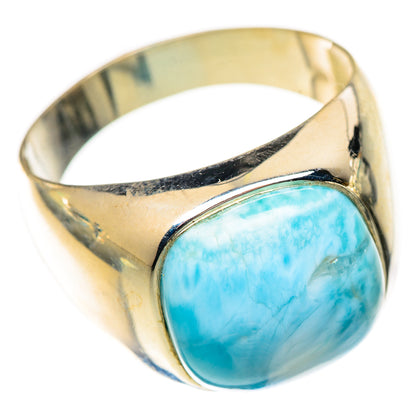 Larimar Rings handcrafted by Ana Silver Co - RING125488 - Photo 2