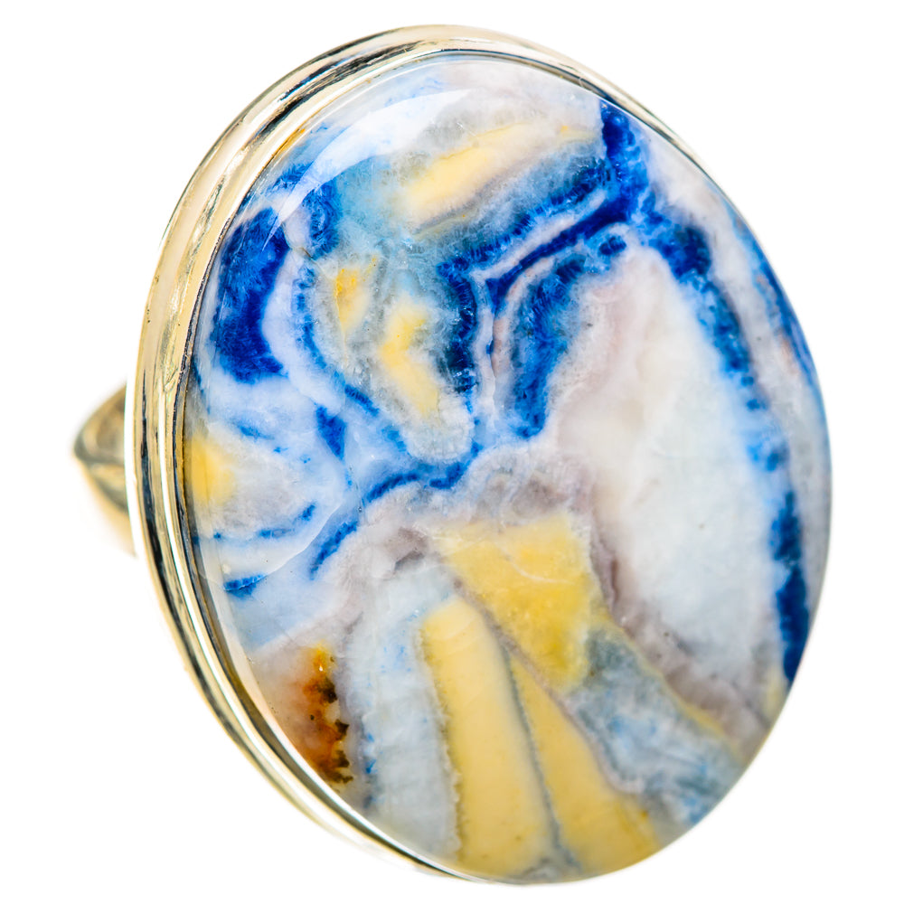 Blue Scheelite Rings handcrafted by Ana Silver Co - RING125494 - Photo 2