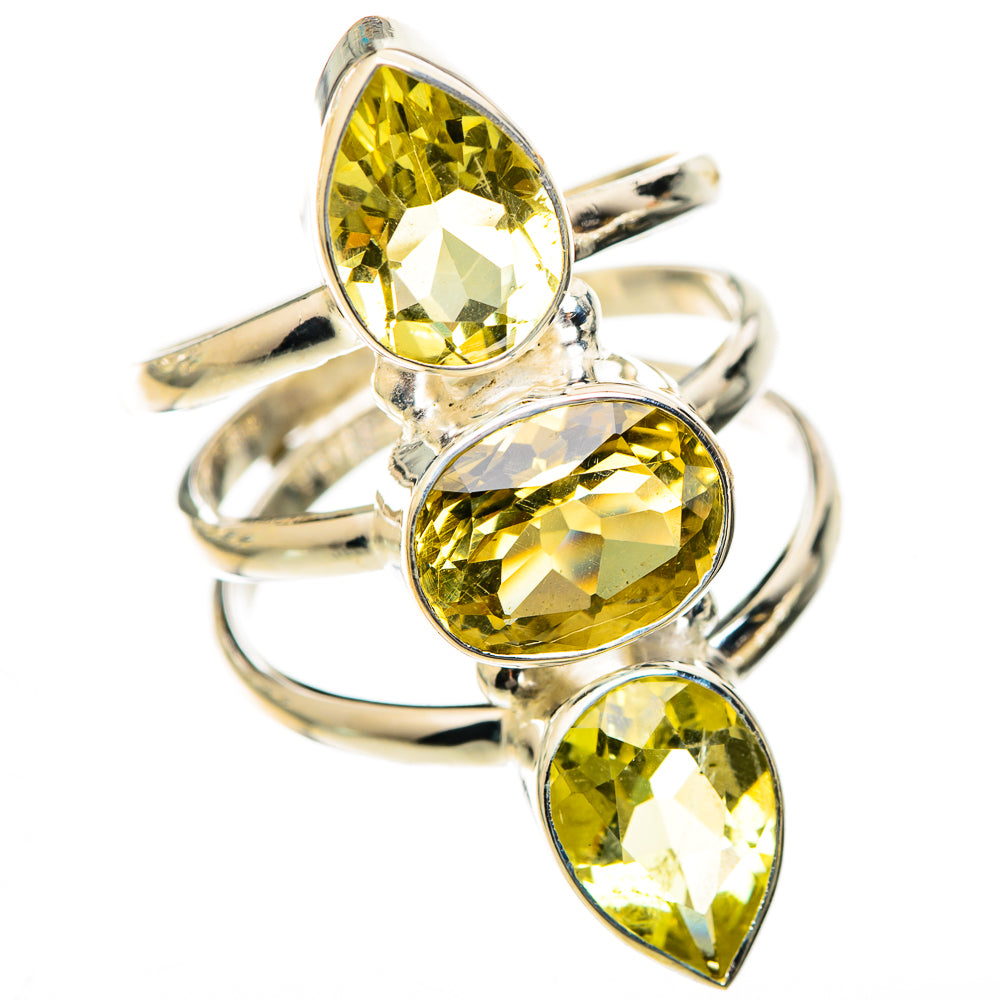 Citrine Rings handcrafted by Ana Silver Co - RING125511 - Photo 2
