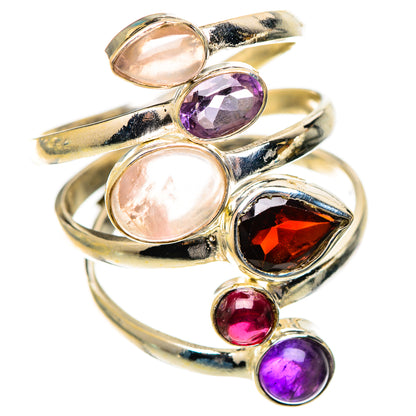 Garnet Rings handcrafted by Ana Silver Co - RING125525 - Photo 2