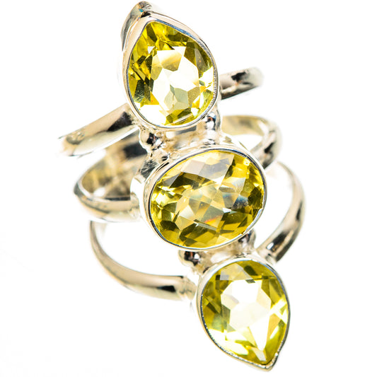 Citrine Rings handcrafted by Ana Silver Co - RING125527 - Photo 2