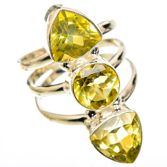 Citrine Rings handcrafted by Ana Silver Co - RING125528 - Photo 2