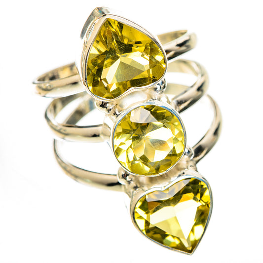 Citrine Rings handcrafted by Ana Silver Co - RING125544 - Photo 2