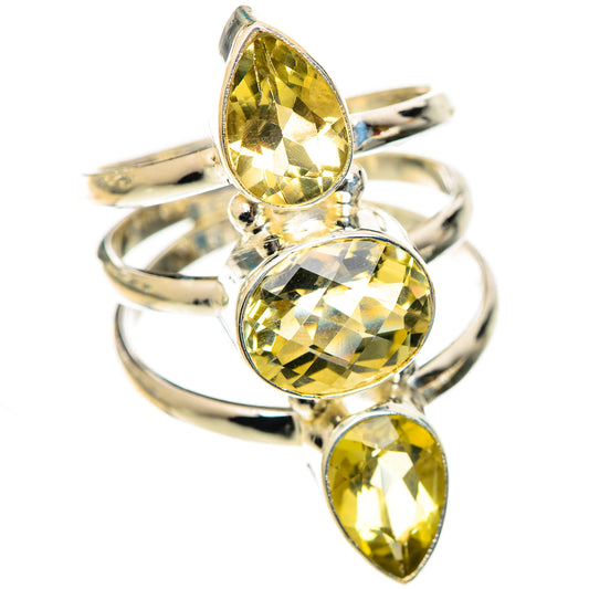 Citrine Rings handcrafted by Ana Silver Co - RING125545 - Photo 2