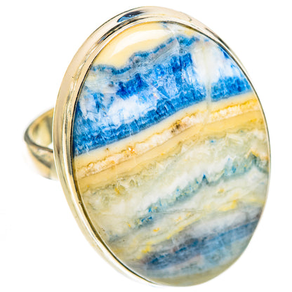 Blue Scheelite Rings handcrafted by Ana Silver Co - RING125549 - Photo 2