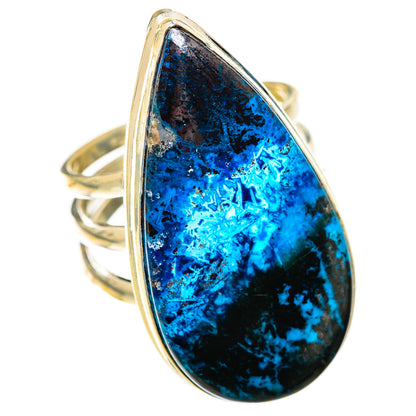 Shattuckite Rings handcrafted by Ana Silver Co - RING125552 - Photo 2