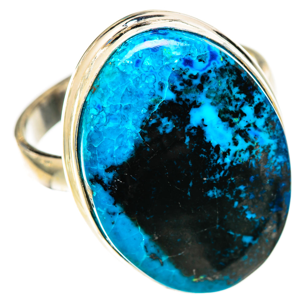 Shattuckite Rings handcrafted by Ana Silver Co - RING125564 - Photo 2
