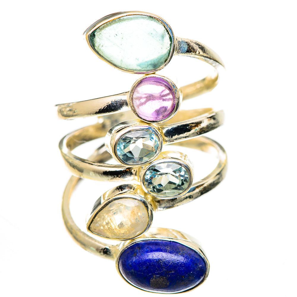 Lapis Lazuli Rings handcrafted by Ana Silver Co - RING125569 - Photo 2