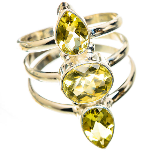 Citrine Rings handcrafted by Ana Silver Co - RING125620 - Photo 2