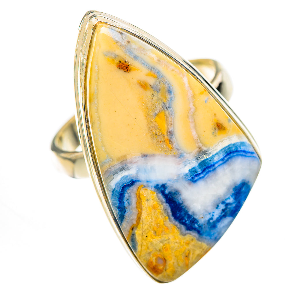 Blue Scheelite Rings handcrafted by Ana Silver Co - RING125634 - Photo 2