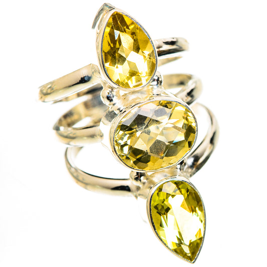 Citrine Rings handcrafted by Ana Silver Co - RING125639 - Photo 2