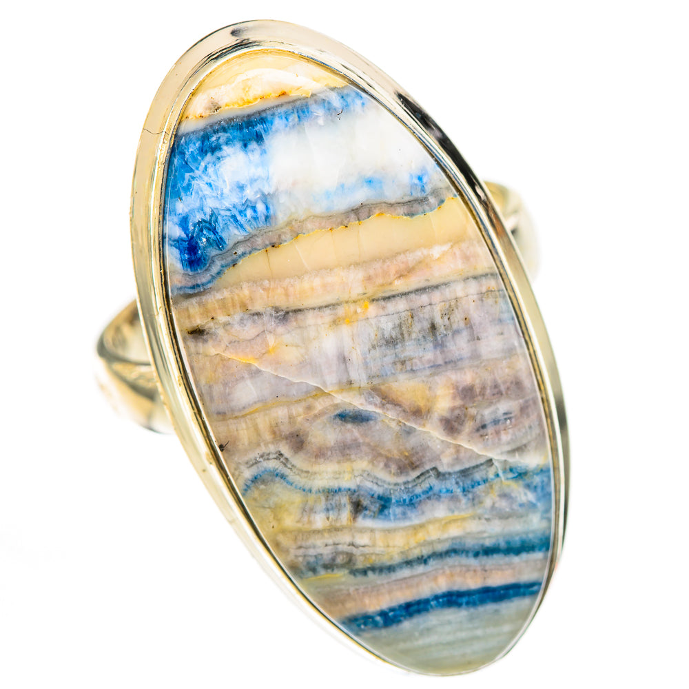 Blue Scheelite Rings handcrafted by Ana Silver Co - RING125643 - Photo 2