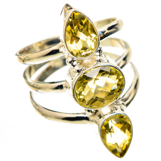 Citrine Rings handcrafted by Ana Silver Co - RING125644 - Photo 2