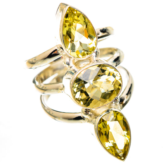 Citrine Rings handcrafted by Ana Silver Co - RING125647 - Photo 2