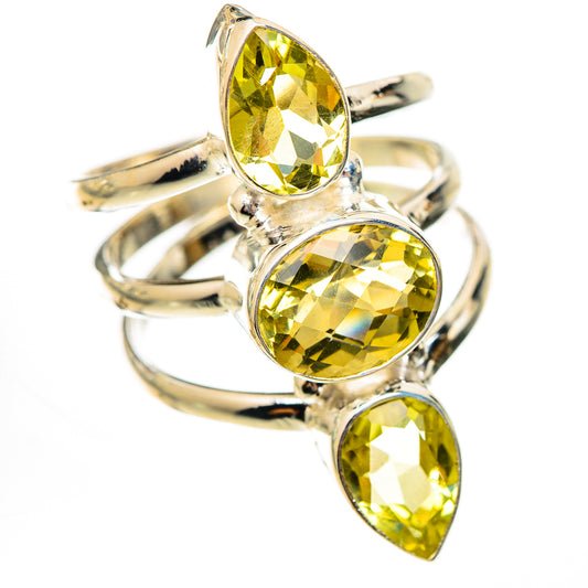 Citrine Rings handcrafted by Ana Silver Co - RING125652 - Photo 2