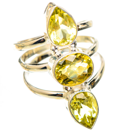 Citrine Rings handcrafted by Ana Silver Co - RING125656 - Photo 2