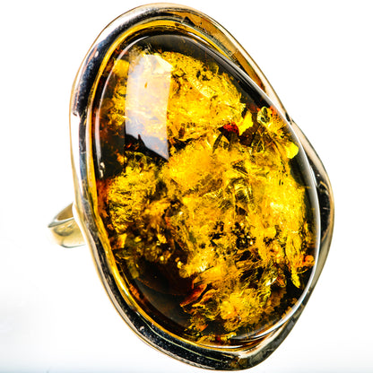 Baltic Amber Rings handcrafted by Ana Silver Co - RING125662 - Photo 2