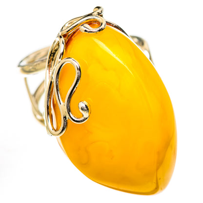 Baltic Amber Rings handcrafted by Ana Silver Co - RING125665 - Photo 2
