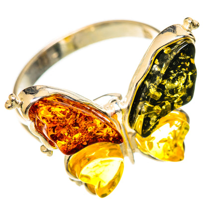 Baltic Amber Rings handcrafted by Ana Silver Co - RING125668 - Photo 2
