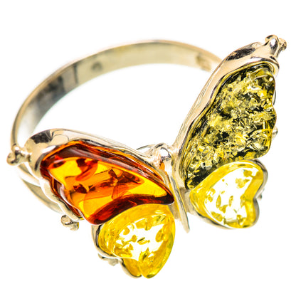 Baltic Amber Rings handcrafted by Ana Silver Co - RING125681 - Photo 2