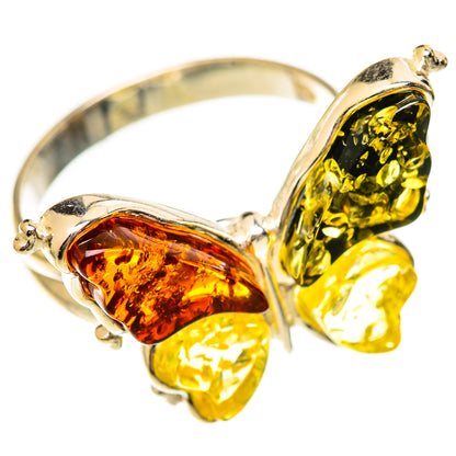 Baltic Amber Rings handcrafted by Ana Silver Co - RING125698 - Photo 2