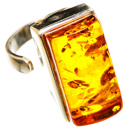 Baltic Amber Rings handcrafted by Ana Silver Co - RING125719 - Photo 2