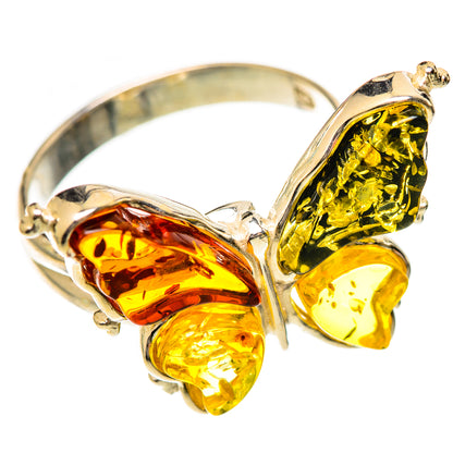Baltic Amber Rings handcrafted by Ana Silver Co - RING125736 - Photo 2
