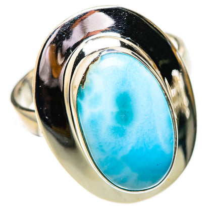 Larimar Rings handcrafted by Ana Silver Co - RING125764 - Photo 2