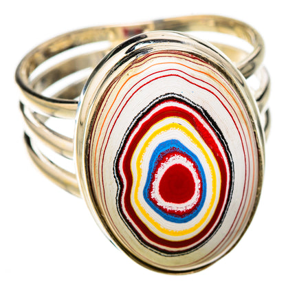 Fordite Rings handcrafted by Ana Silver Co - RING125786 - Photo 2