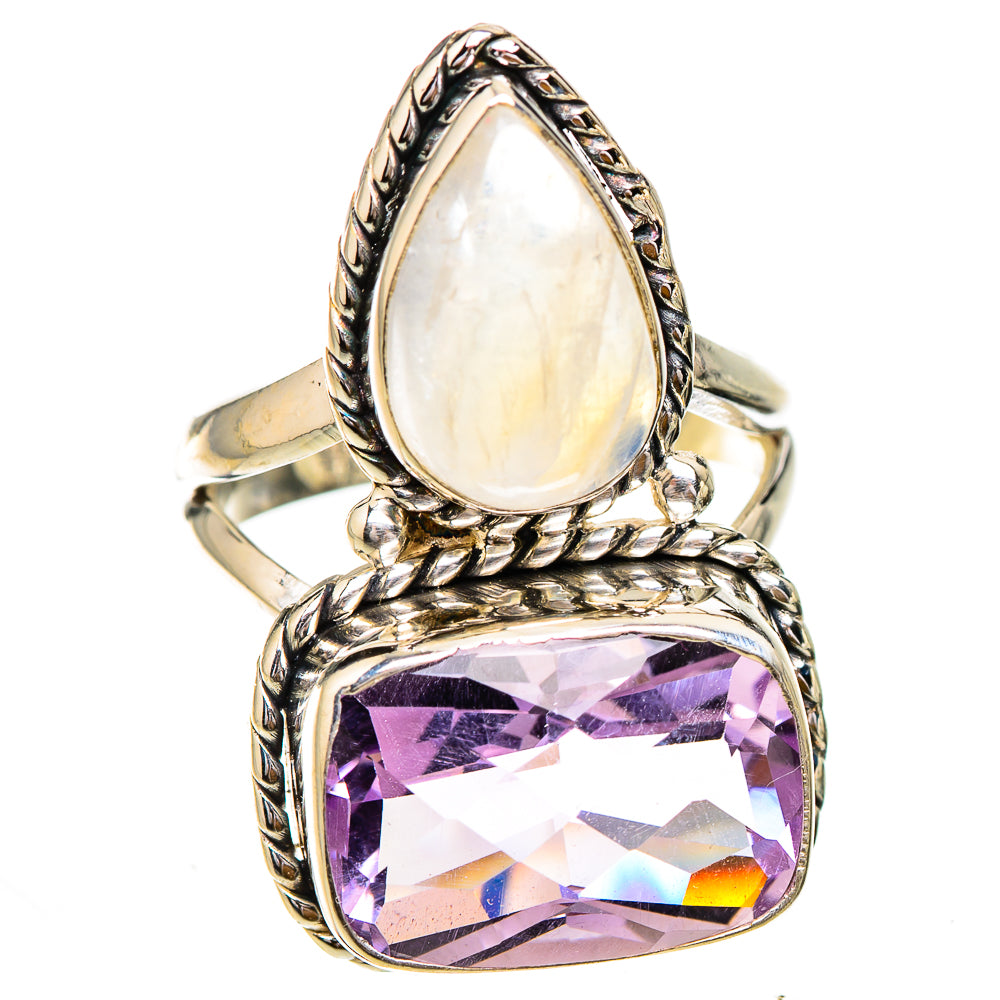 Amethyst Rings handcrafted by Ana Silver Co - RING125804 - Photo 2