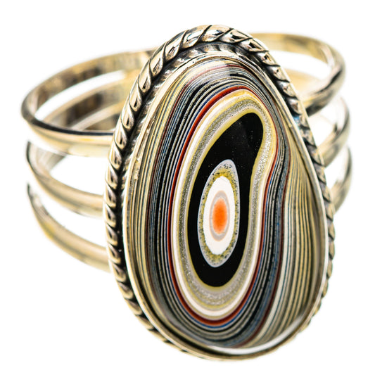 Fordite Rings handcrafted by Ana Silver Co - RING125815 - Photo 2
