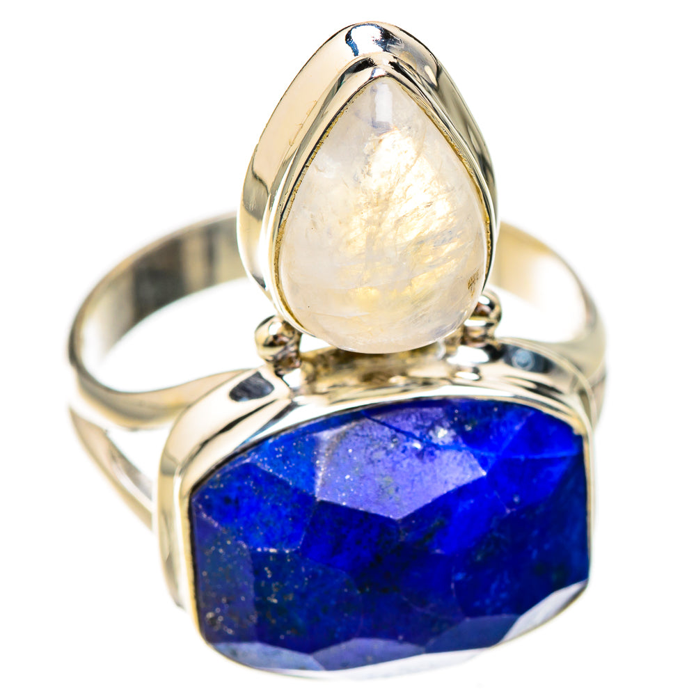 Lapis Lazuli Rings handcrafted by Ana Silver Co - RING125819 - Photo 2