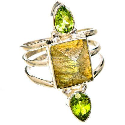 Labradorite Rings handcrafted by Ana Silver Co - RING125825 - Photo 2