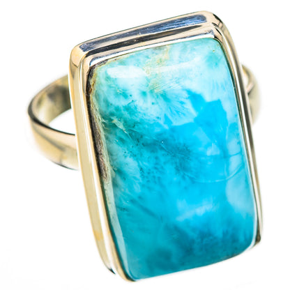 Larimar Rings handcrafted by Ana Silver Co - RING125876 - Photo 2