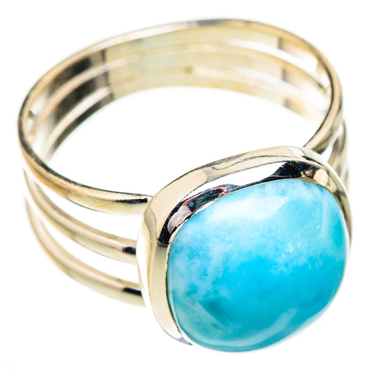 Larimar Rings handcrafted by Ana Silver Co - RING125880 - Photo 2