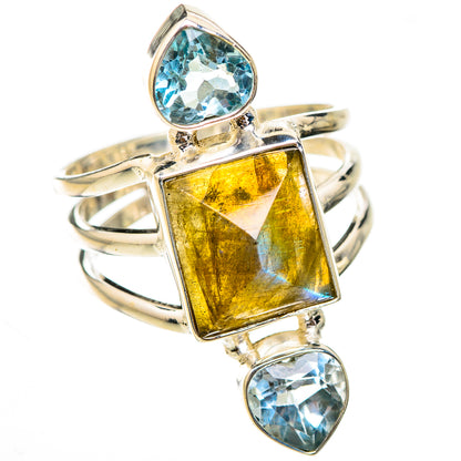 Labradorite Rings handcrafted by Ana Silver Co - RING125903 - Photo 2