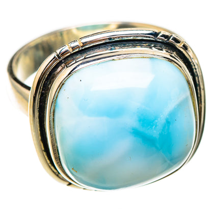 Larimar Rings handcrafted by Ana Silver Co - RING125913 - Photo 2