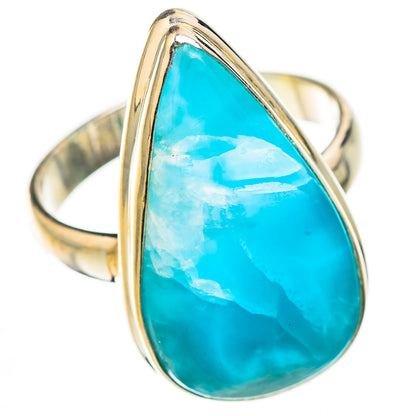 Larimar Rings handcrafted by Ana Silver Co - RING125919 - Photo 2