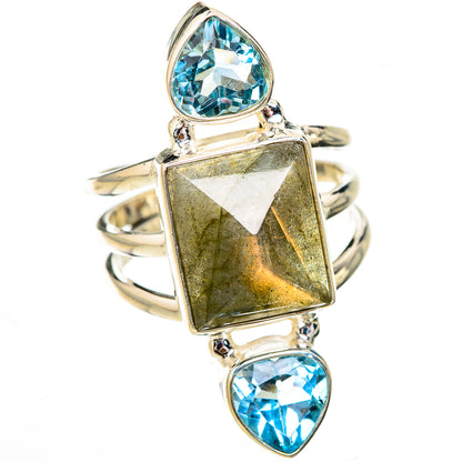 Labradorite Rings handcrafted by Ana Silver Co - RING125939 - Photo 2