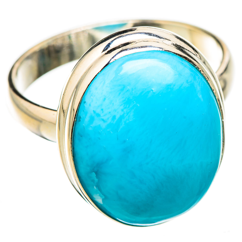 Larimar Rings handcrafted by Ana Silver Co - RING125942 - Photo 2