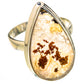 Indonesian Plume Agate Rings handcrafted by Ana Silver Co - RING125949 - Photo 2