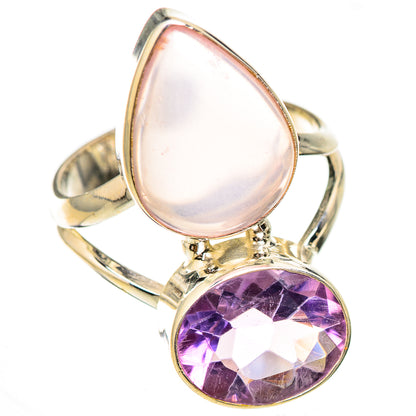 Rose Quartz Rings handcrafted by Ana Silver Co - RING125963 - Photo 2